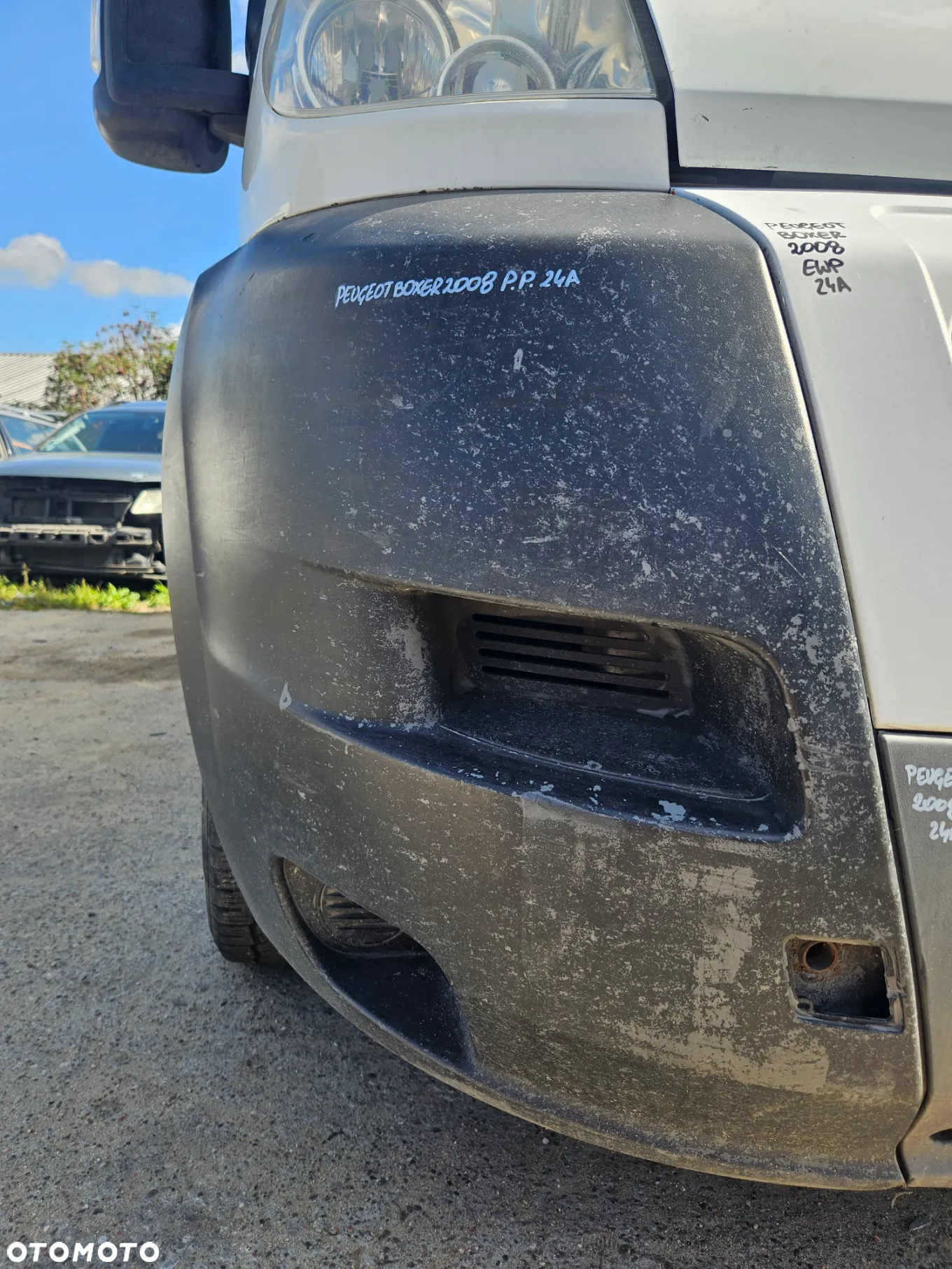 PEUGEOT BOXER NAROŻNIK ZDERZAKA PRAWY PRZÓD PRZEDNI - 3