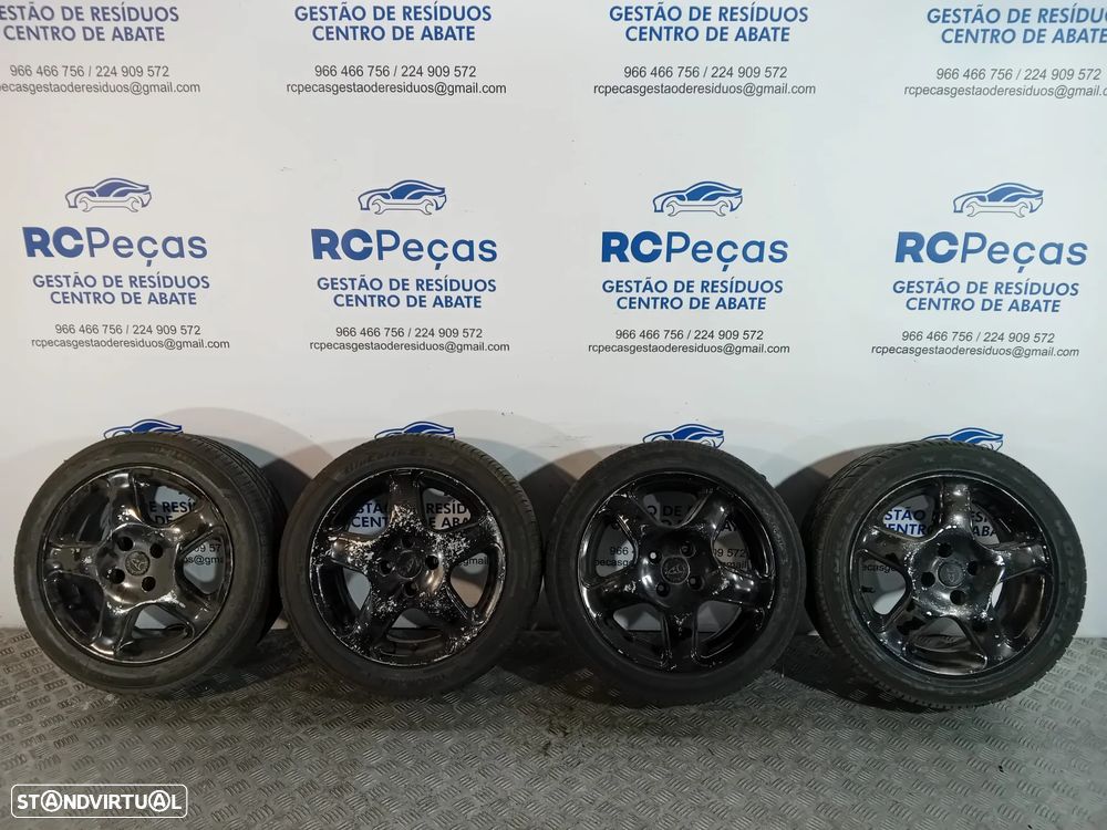 .Conjunto Jantes 15 Marca Wheels 6,5Jx15H2 5x112 Original