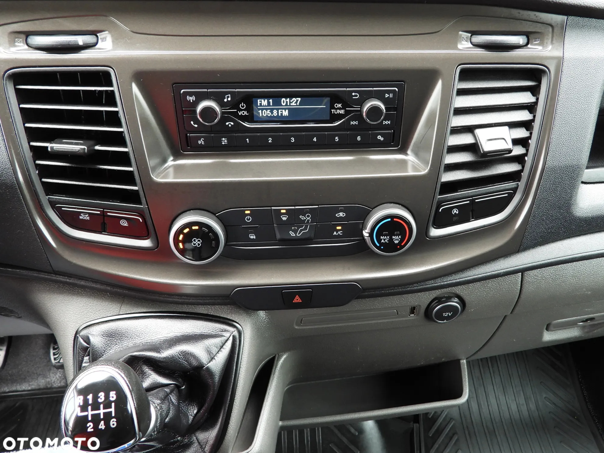 Ford TRANSIT KONTENER / CHŁODNIA 5*C / TEMPOMAT LEDY BLIŹNIACZE KOŁA KLIMATYZACJA 130KM [ U89312 ] - 34