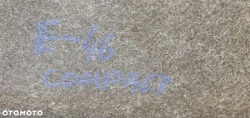 Półka tylna bagażnika BMW 3 E46 Compact - 4