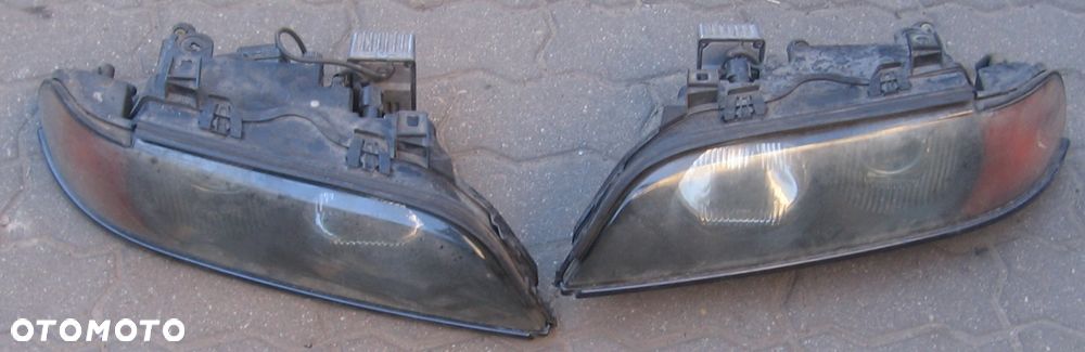 lampa przód lewa + prawa XENON BMW E39 przetwornica - 1