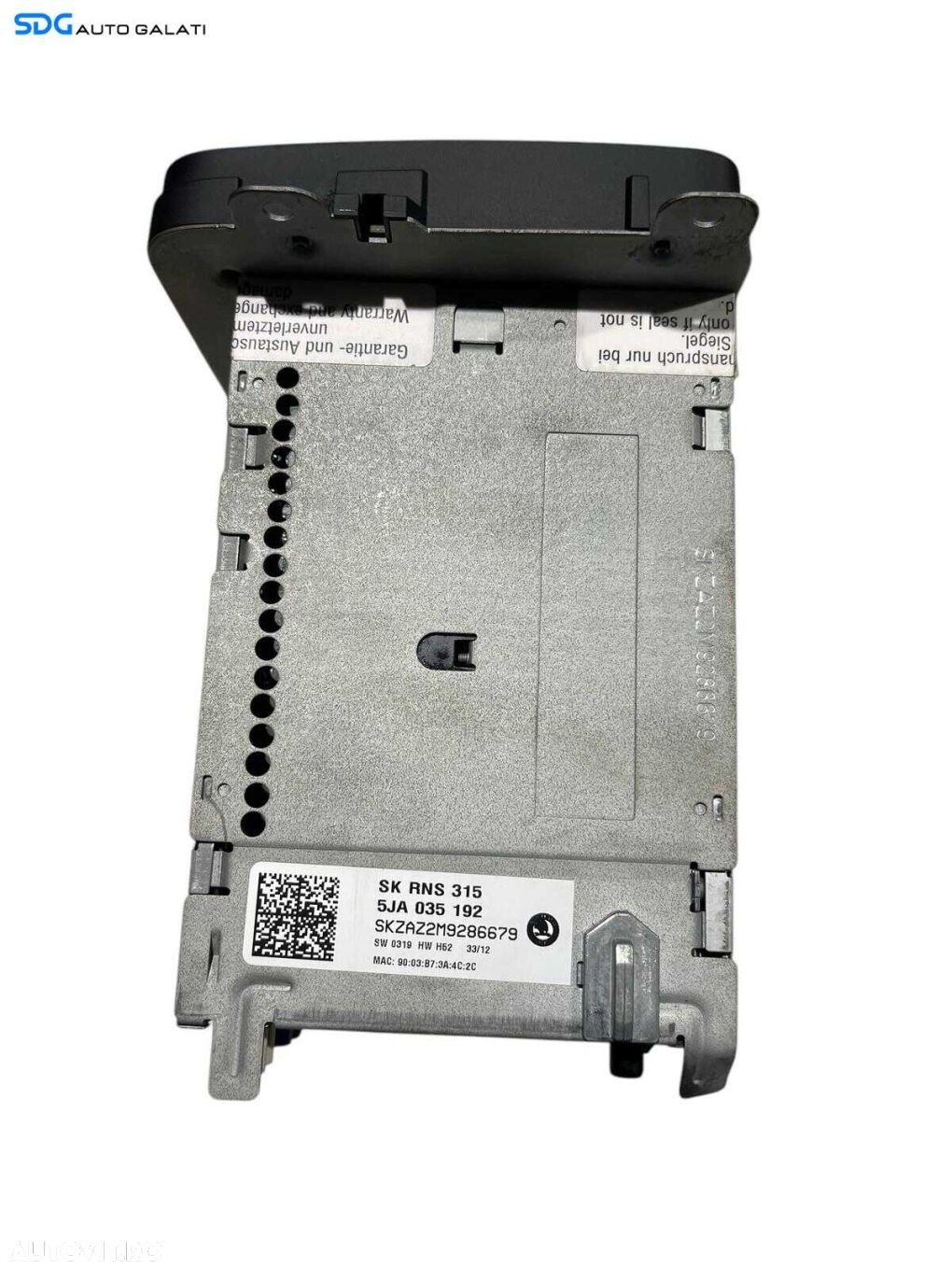 Navigatie Radio CD Player RNS315 RNS 315 Skoda Rapid 2012 - 2023 Cod 5JA035192 [S0124] - 7