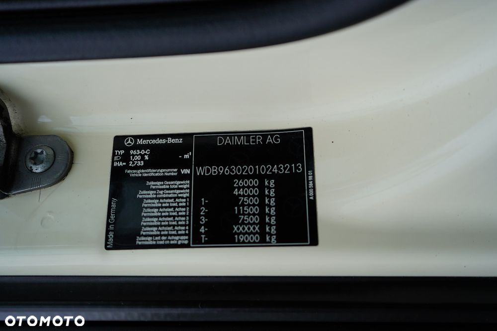 Mercedes-Benz ACTROS / 2540 / ACC / E 6 / ZESTAW PRZEJAZDOWY / CHŁODNIA + WINDA / 38 PALET - 10