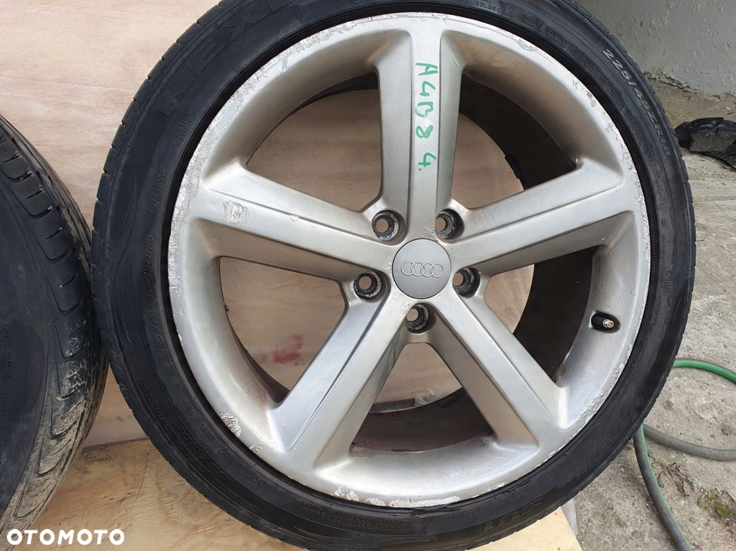 Audi A4 B8 8K0 07- S-line felgi aluminiowe komplet 18" - 6