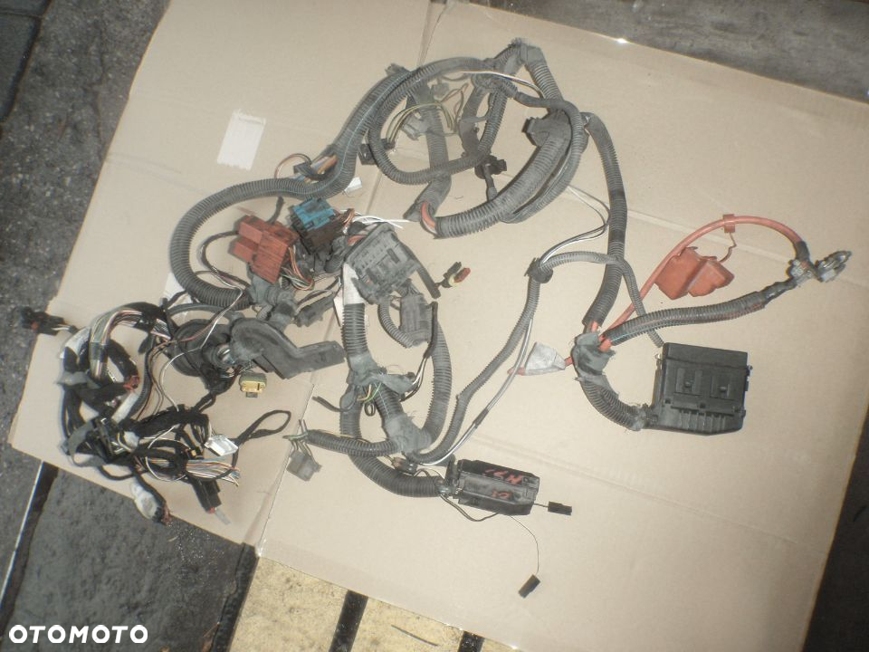 wiązka instalacja elektryka kostka kabiny silnika komora fiat panda seicento mpi punto II 500 1.2 1,4 1.1 swap - 10