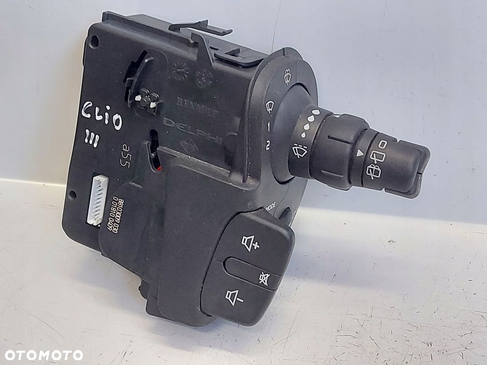 RENAULT CLIO III 3 05- PRZEŁĄCZNIK WYCIERACZEK 88103003206 MANETKA - 1