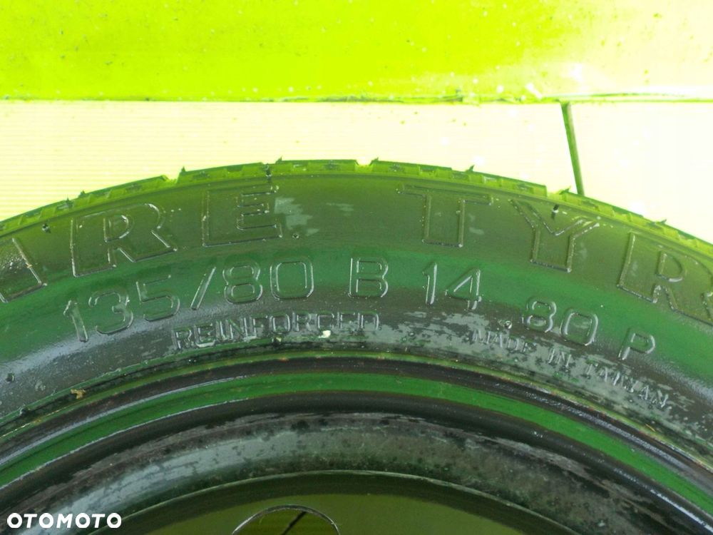 ALFA ROMEO MITO FIAT 500 kolo dojazdowe 135/80/14 4x98 - 3