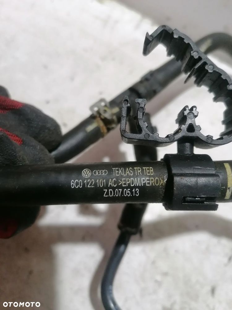 VW POLO V 6R 1.2 BENZYNA 09- WĄŻ PRZEWÓD RURA WODY 6C0122101AC - 2