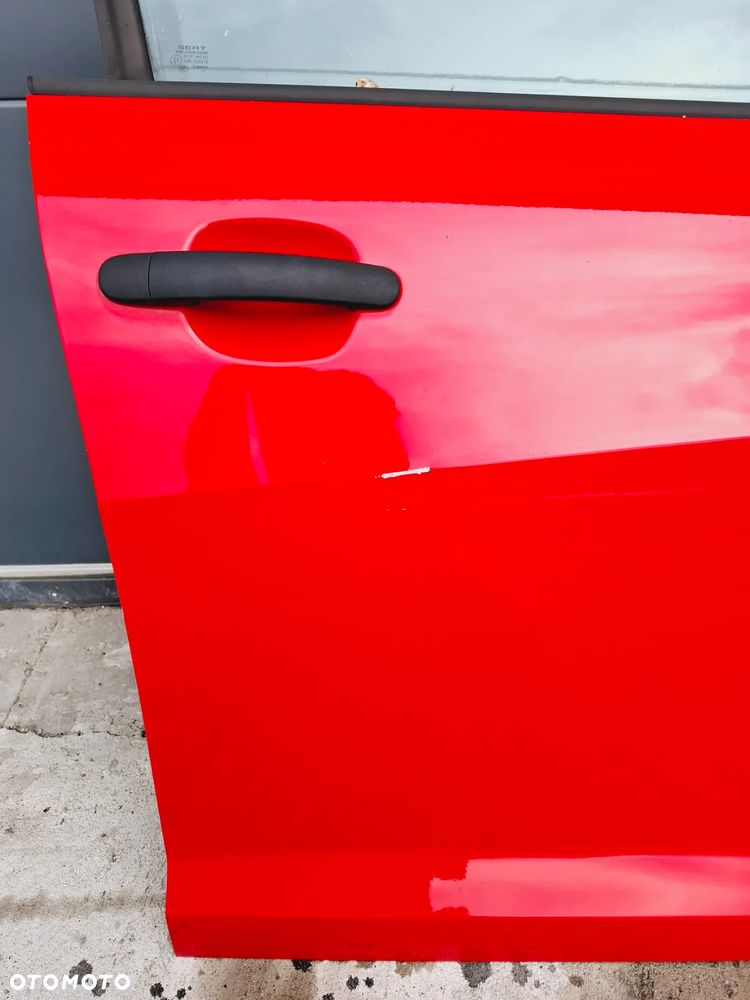 Drzwi Prawy Przód Przednie Prawe LS3H Seat Ibiza IV 4 6J 5D - 3