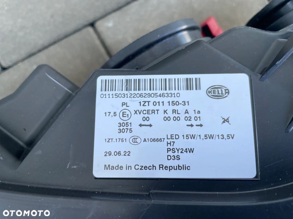 LAMPA PRZEDNIA LEWA AUDI A6 C7 4G0 2010-2014 - NOWA BI-XENON HELLA - 4