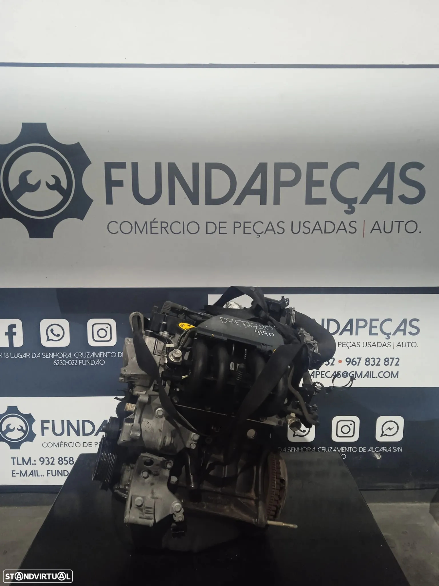 Motor Renault Clio 2 1.2i 8V 60Cv Ref: D7FD720 - 5
