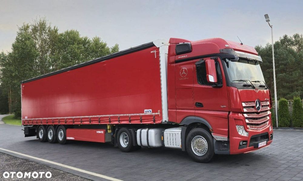 Mercedes-Benz Actros 18.51 Big Space, Piękny + Schmitz - 4