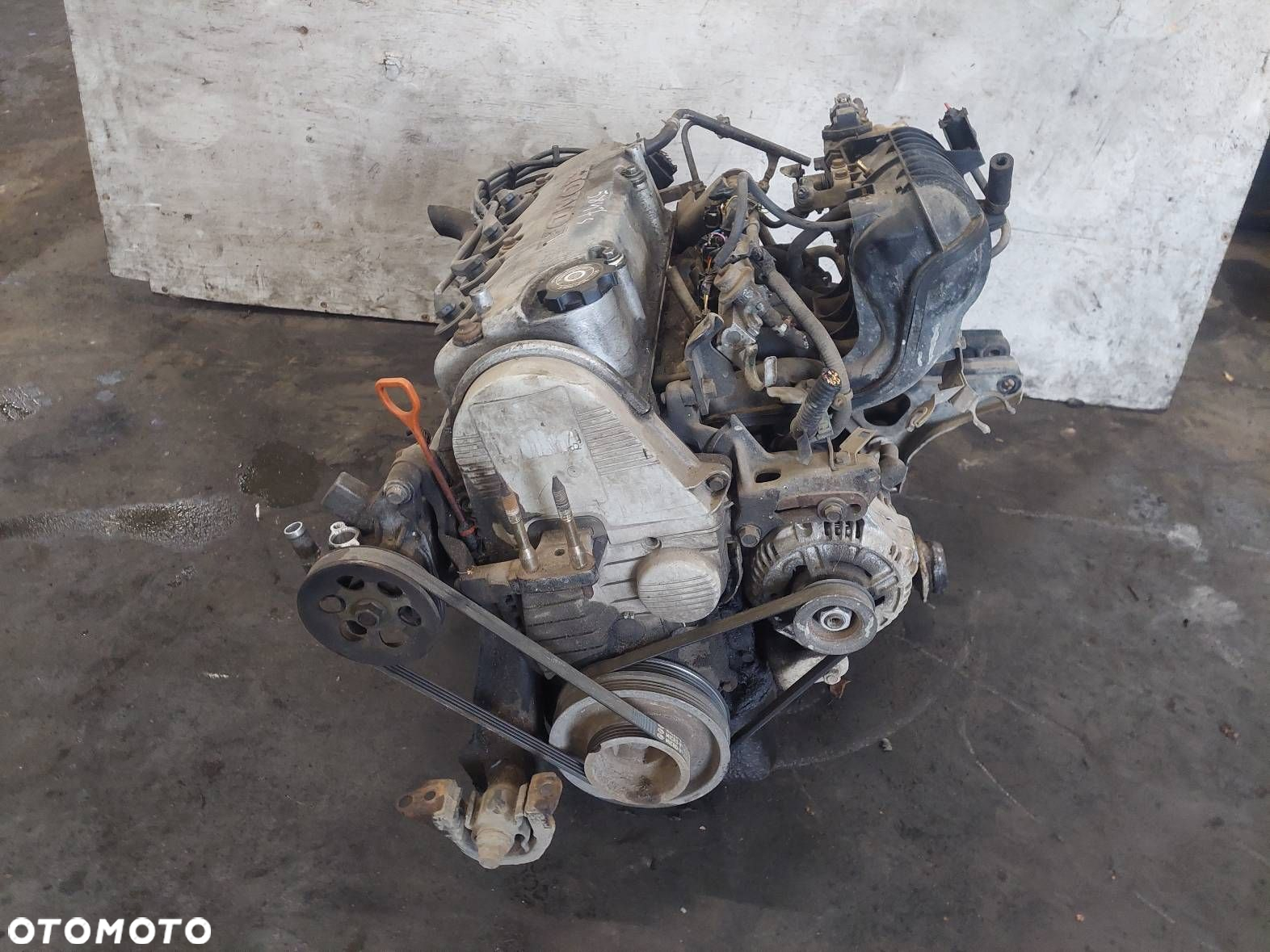 SILNIK BENZYNOWY KOMPLETNY OSPRZĘT SKRZYNIA CIVIC VI 1.4 16V D14A8 9A - 6