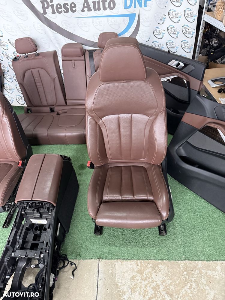Interior complet Bmw X5 G05 incalzit perforat - 4