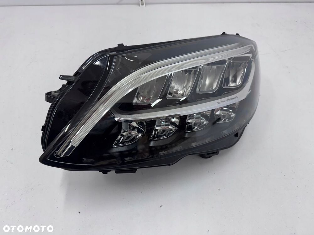 KOMPLET LAMP PRZÓD MERCEDES C KLASA W205 A205 LIFT LED HIGH PERFORMANCE - 8