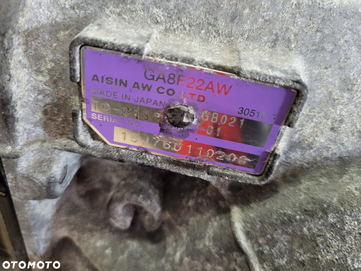 skrzynia biegów automatyczna X-DRIVE 2.0d B47 aut. BMW F45 F46 F48 F49 F52 - 10