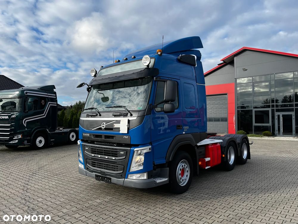 Volvo 6x4 FM 500 OŚ PODNOSZONA HYDRAULIKA SERWISOWANY LODÓWKA