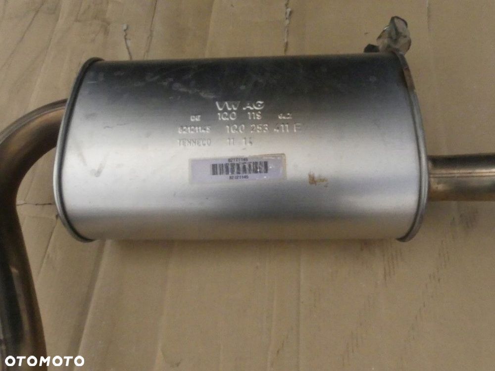dw vw scirocco układ wydechowy tłumik 1k6253611ce 1q0253411e - 4
