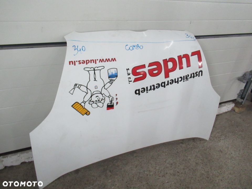 MASKA POKRYWA SILNIKA OPEL COMBO D FIAT DOBLO 2010-2014 rok - 2