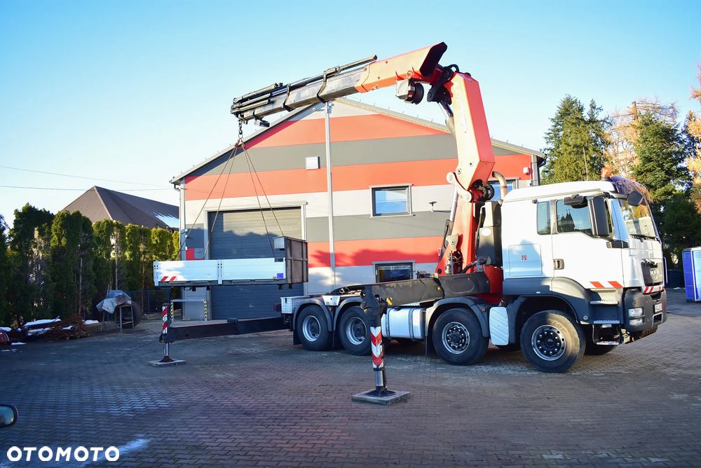 MAN TGS 35.480 / 8x6 H/ Skrzynia+Palfinger PK 85002 / Pilot/ Sprowadzony z Niemiec ! Stan wzorowy ! - 21