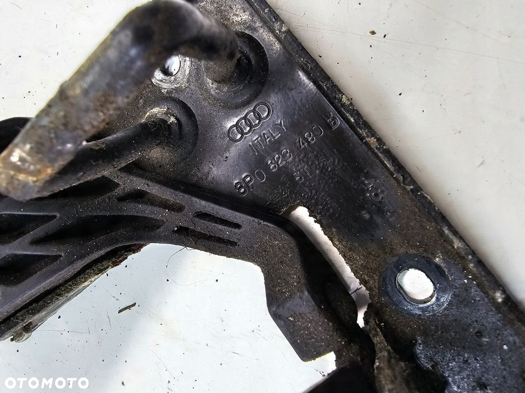 ZAMEK MASKI RYGIEL AUDI A3 8P LIFT 08-12 8P0823480B - 5