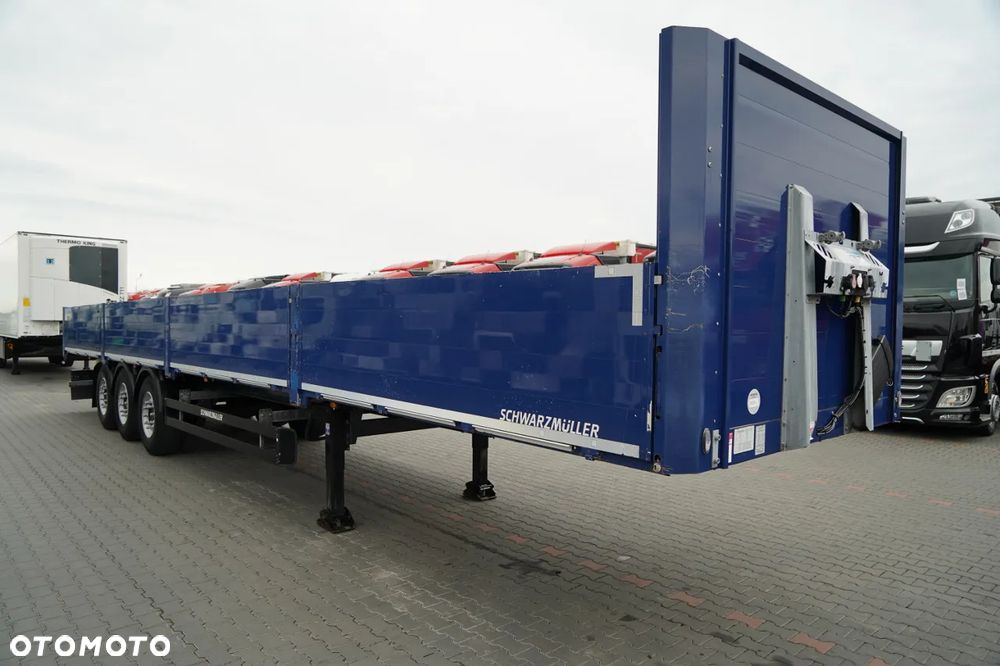 Schwarzmuller NACZEPA / BURTOWA / OŚ PODNOSZONA / SAF / DO BUDOWLANKI - 8