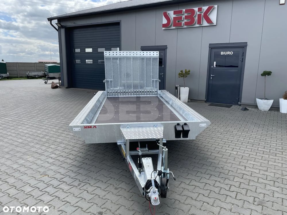Wiola Mocna przyczepa do transportu minikoparki B3540 MAX DMC 3500 kg. - 11