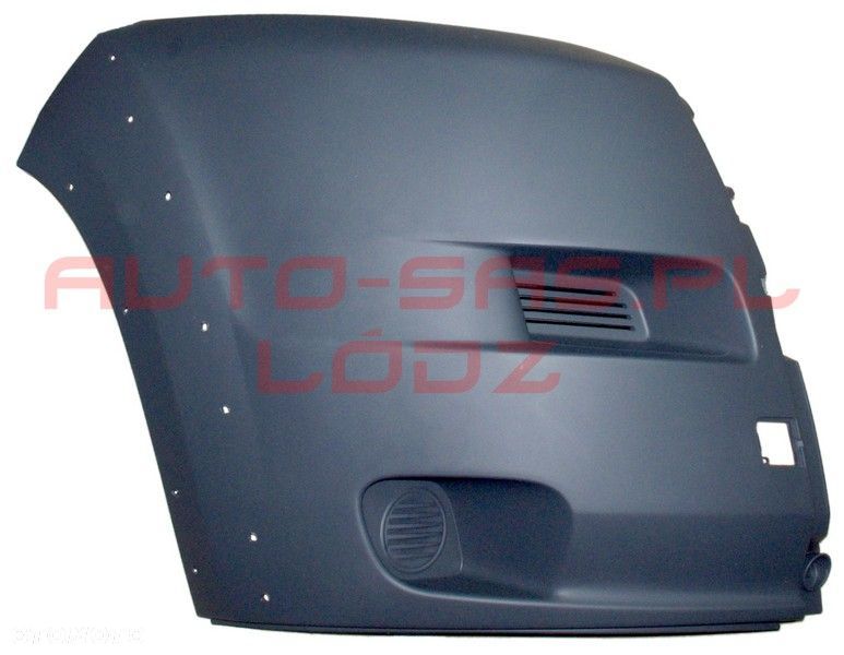 NAROŻNIK ZDERZAKA PRZEDNIEGO LEWEGO Z OTWORAMI POD NAKŁADKĘ - 1