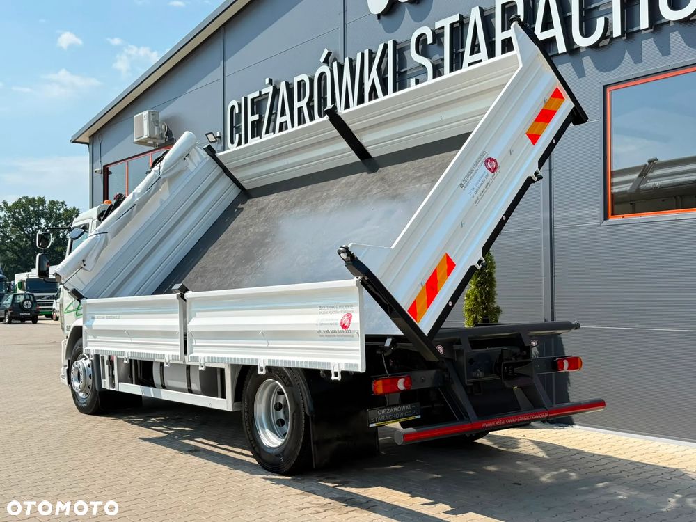 DAF LF CF 250 // Wywrotka 3-stronna // Żuraw HIAB XS 122 DUO // Klimatyzacja // Euro 6 // Krane, Kipper, Kran - 4