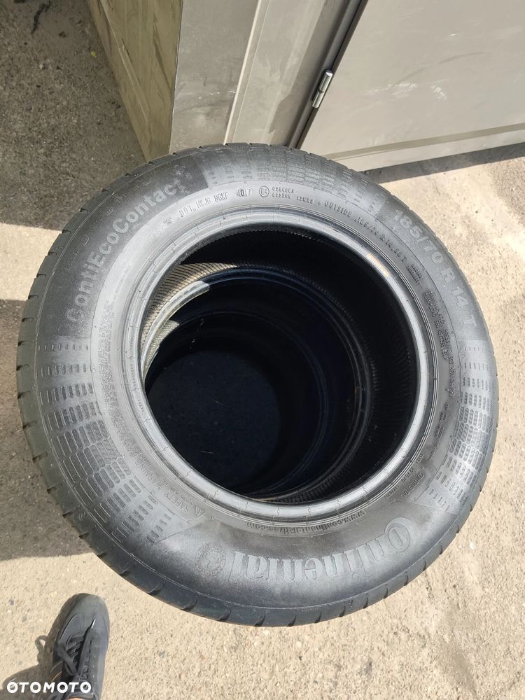 185/70R14 88T Opony Letnie Lato Continental ContiEcoContact 5 5mm Legnica ALU-RAD 185/70 - 6