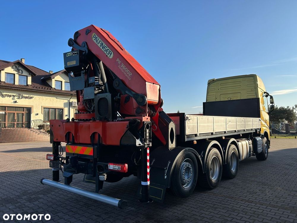 Volvo FH 540 8x4 Tridem duży dźwig 12ton żuraw do szamb kontenerów - 3