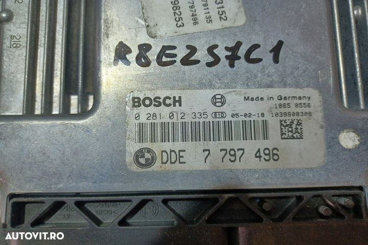 Calculator motor ECU 0281012335 0281012335 BMW Seria 1 E81/E82/E87/E8 - 3