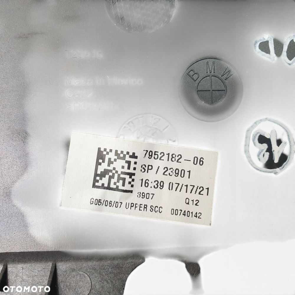 OSŁONA KOLUMNY KIEROWNICZEJ BMW X5 G05 X6 G06 maskownica plastik 7952182 - 2
