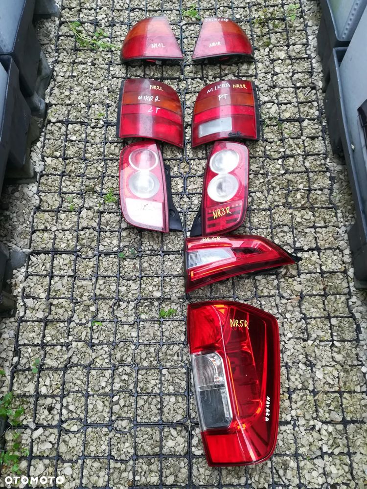 LAMPY TYŁ, TYLNE NISSAN - 1