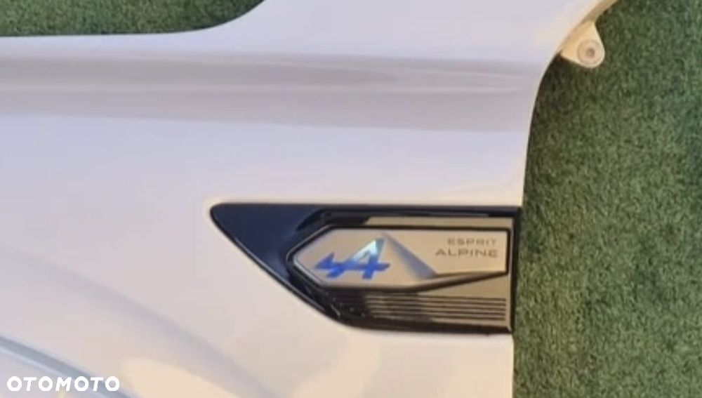 RENAULT ARKANA Znaczek Emblemat Chrom na błotnik przedni prawy lub lewy przód ESPRIT ALPINE - 3