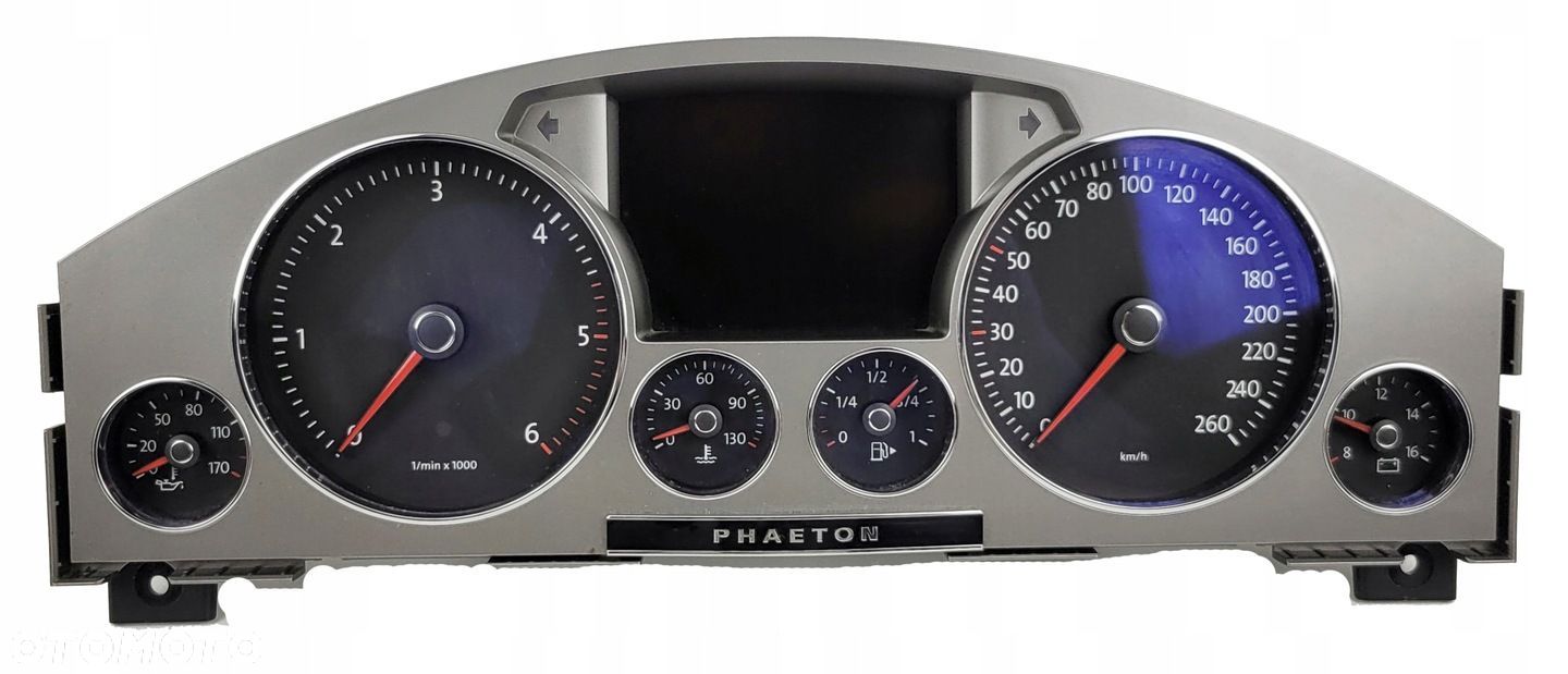 VW PHAETON I LIFT 3.0 TDI LICZNIK ZEGAR ZEGARY 3D0920885T EUROPA - 1