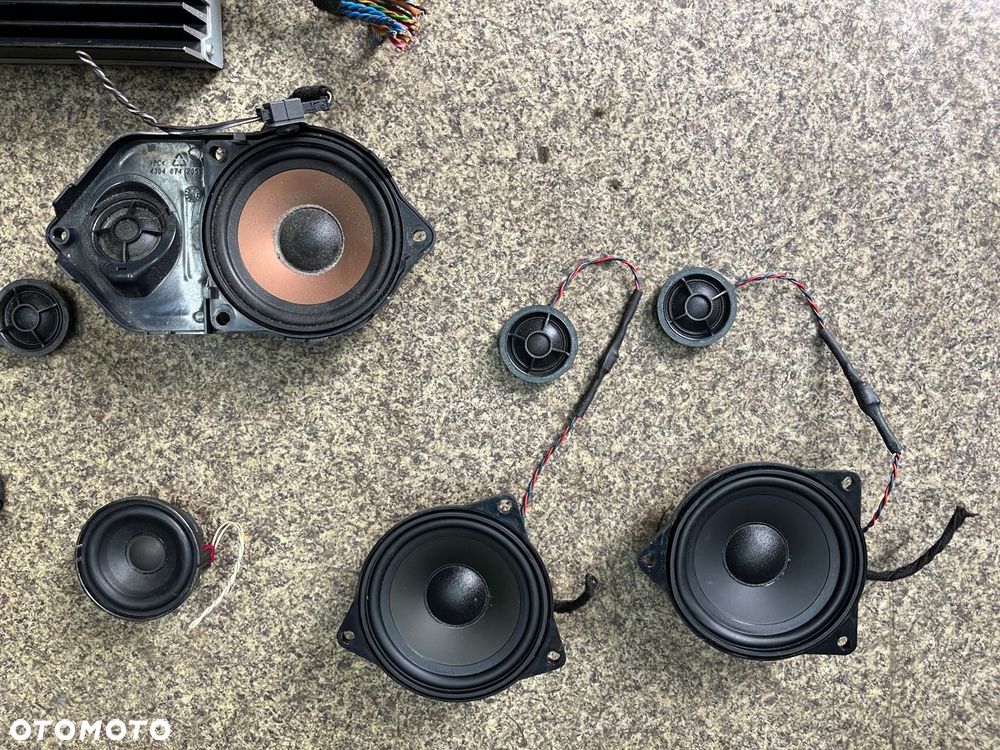 Glosniki glosnik wzmacniacz HiFi subwoofer syczki zestaw audio BMW E70 X5 - 4