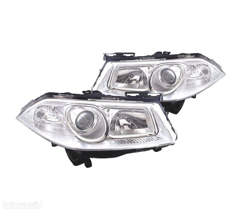 FARÓIS OPTICAS PARA RENAULT MEGANE II 06-08 - 1