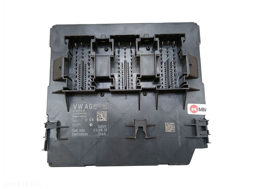 STEROWNIK MODUŁ KOMFORTU BCM VW TIGUAN I 5N SHARAN II 5K0937086T - 1