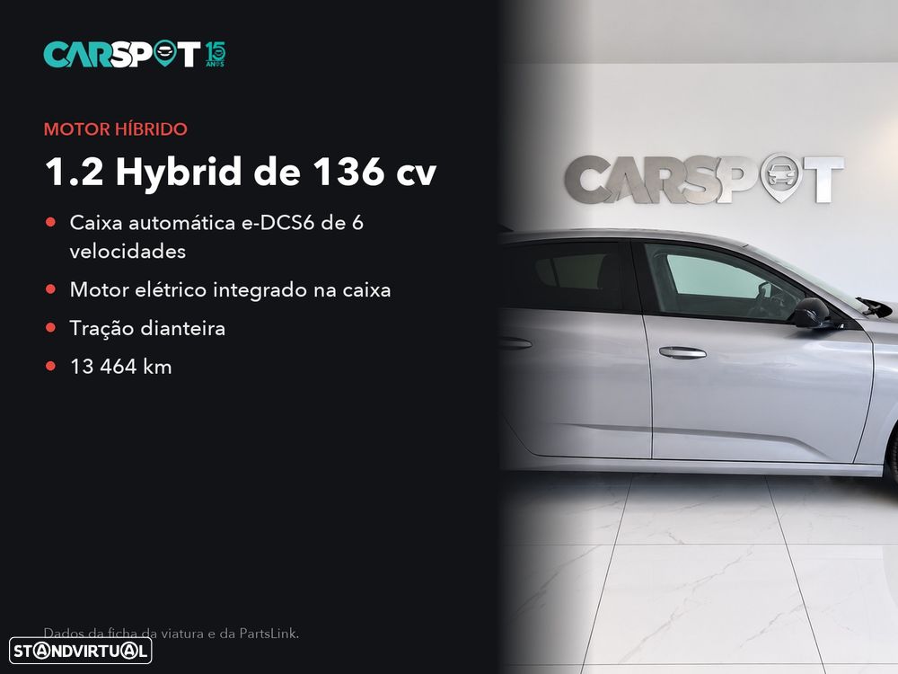 Peugeot 308 Hybrid 136 e-DSC6 Allure - 32