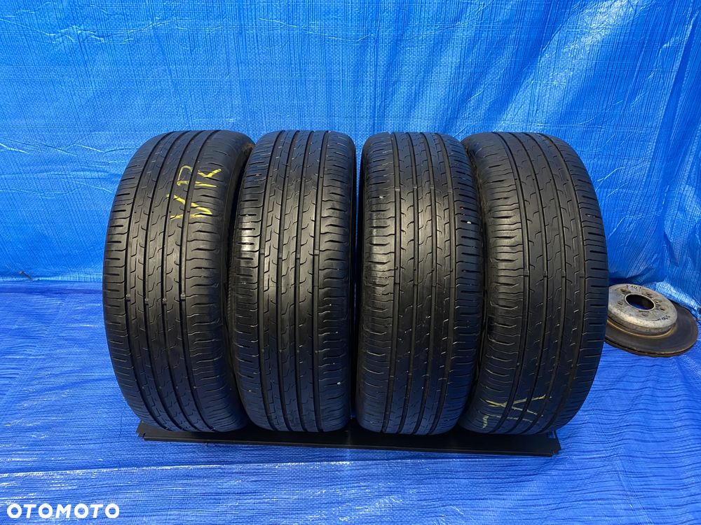 OPONA 17 OPONY LETNIE LATO KOMPLET OPON 4SZT CONTINENTAL ECO CONTACT 6 215/55R17 94V  2021 - 1
