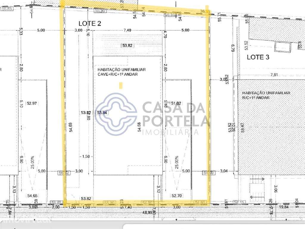 Lote moradia em Sandim, VNGaia com infraestruturas e murado. - Grande imagem: 5/12