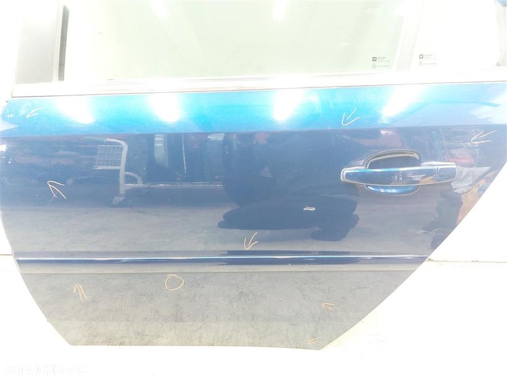 Drzwi tylne lewe tył Opel Vectra C 2002-2008R LAK:Z4CU NIEBIESKIE KOMBI - 9