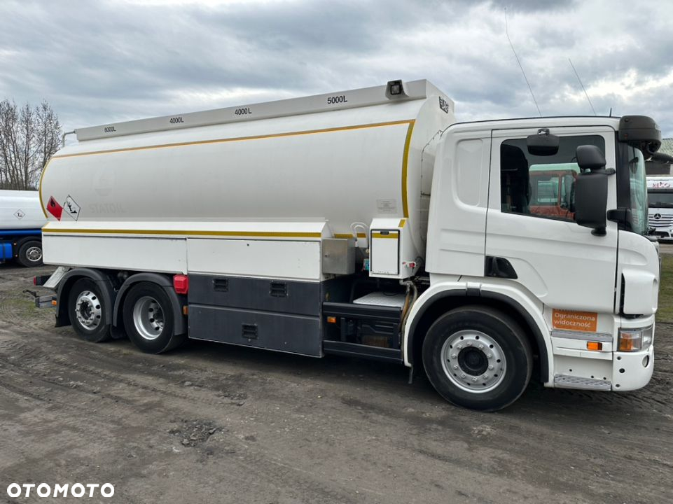 Scania P400 6X2  LAG CYSTERNA 4komory 20.600L 1 własciciel - 18