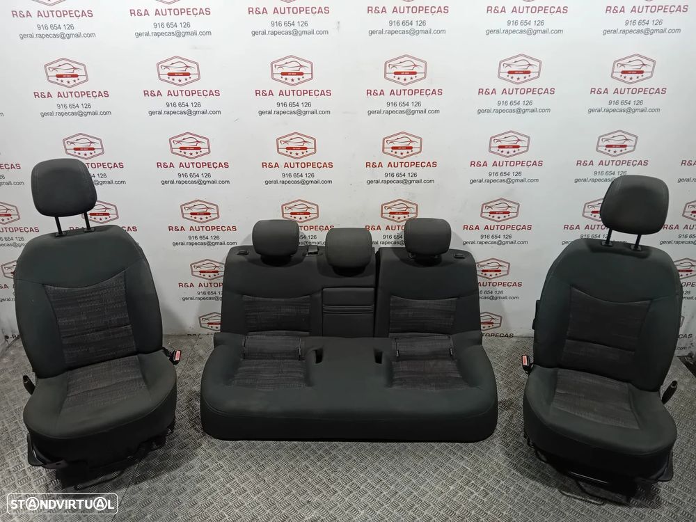 Conjunto de Bancos Renault Laguna II em Tecido Original - 11