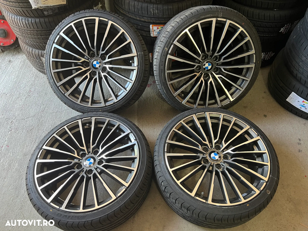 Jante BMW20 R20 F10 F11 F01 F02 F13 F30  CU ANVELOPE VARA APROAPE NOI DOT 2024 senzori de presiune incluse