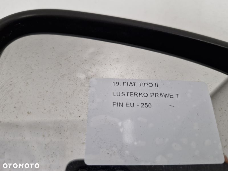FIAT TIPO 2 II LUSTERKO DRZWI PRAWE 7 PIN EU - 8