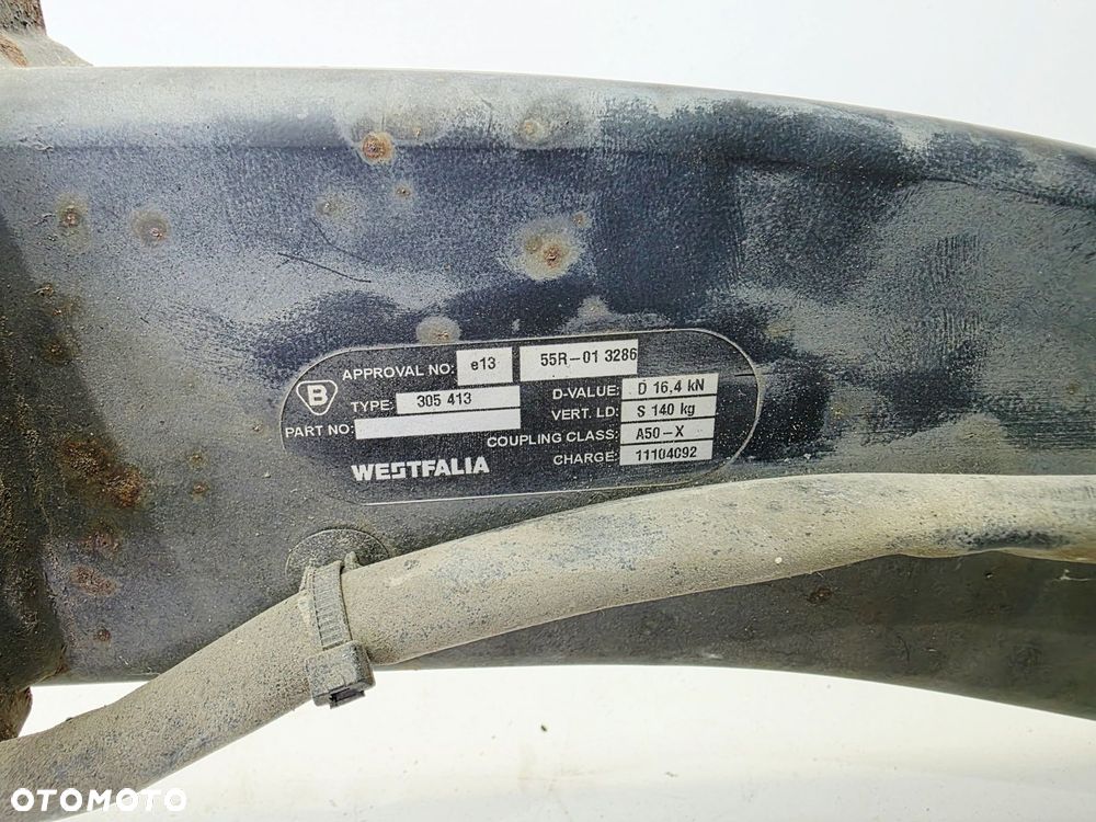 HAK HOLOWNICZY WYPINANY + MODUŁ + KLUCZYK WESTFAILA AUDI Q7 4L 4L0092155 - 10