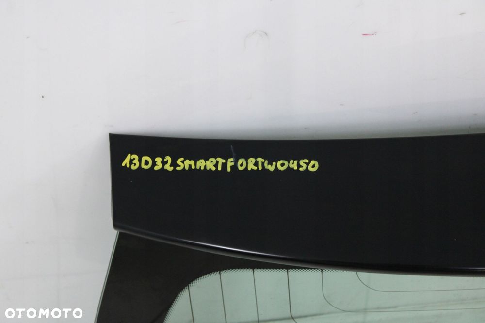 SMART FORTWO I 450 LIFT 03R- KLAPA BAGAŻNIKA TYŁ TYLNA - 9