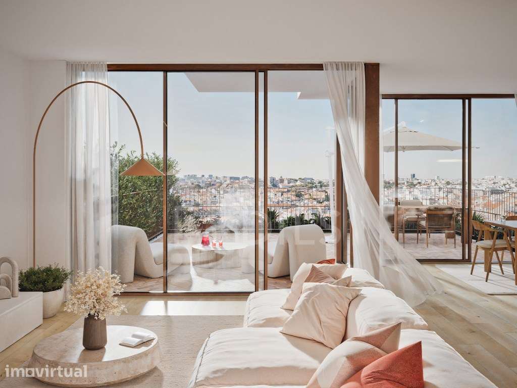 Loft com varanda e 2 terraços, na Graça, Lisboa - Grande imagem: 3/36